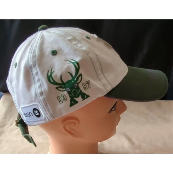 2023 NBA BMO Bucks Custom Cap Series Hat #1 Vin Baker 1/6/23 Game Giveaway NWOT - Picture 6 of 10